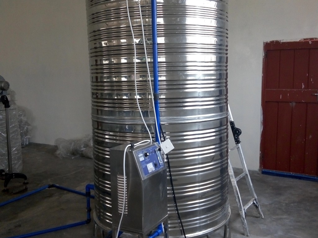 Zimbabwe-Pure Water Tank with Ozone system