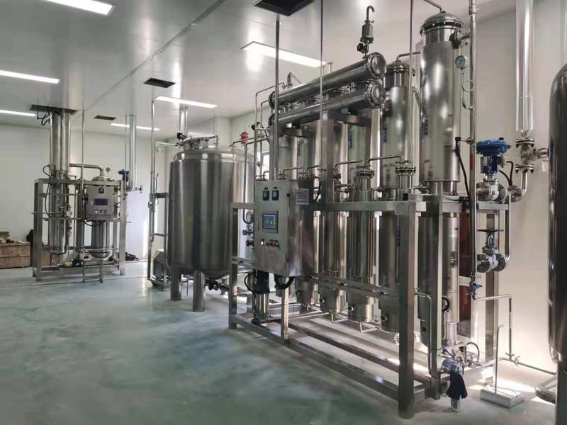 6000L RO+EDI+Purified water injection system