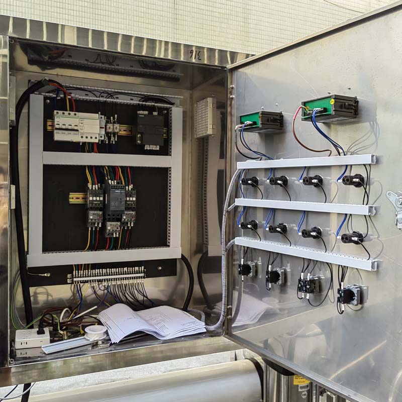 Electrical PLC control box 